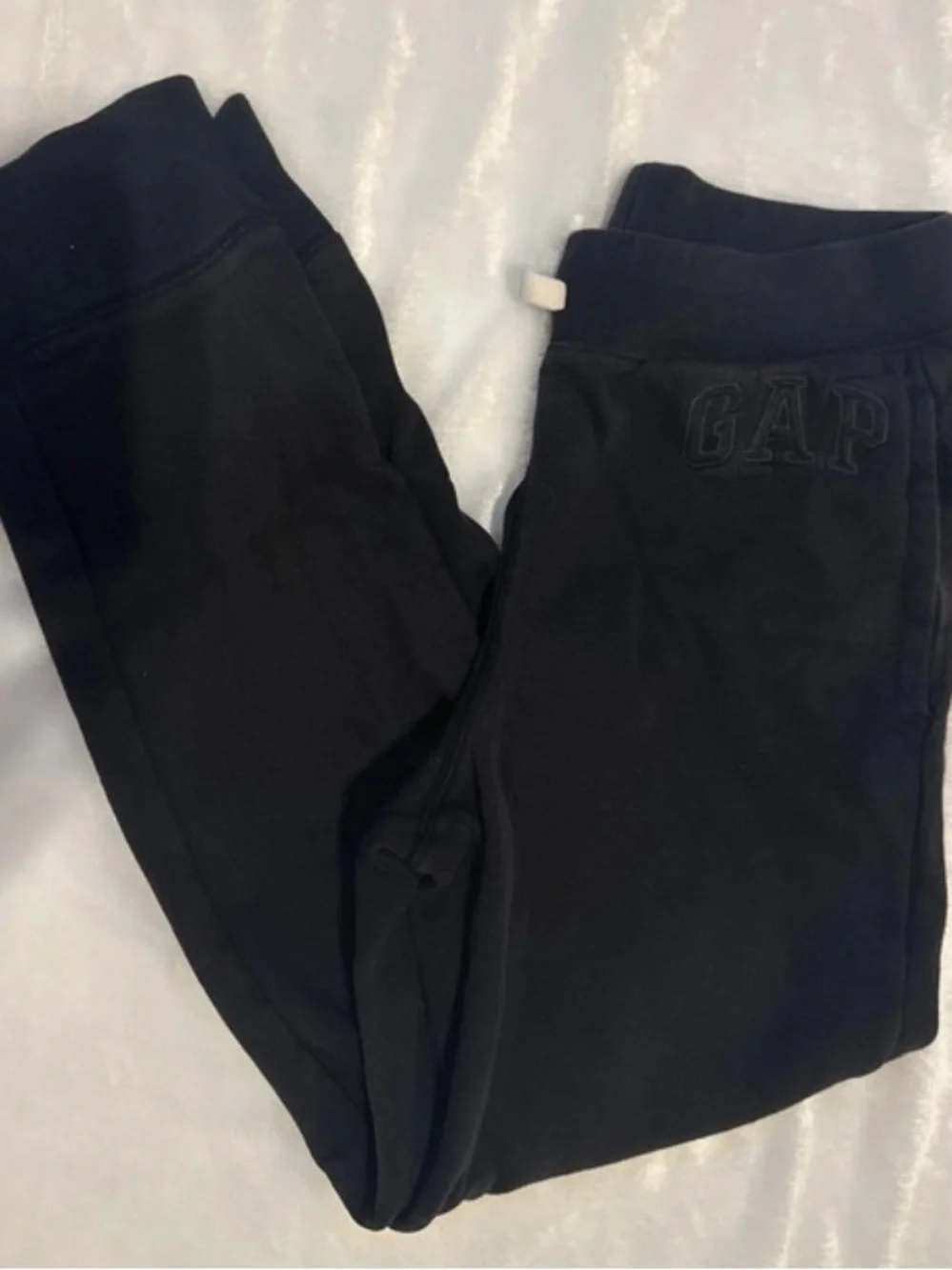 GAP Kids Black Fleece Joggers